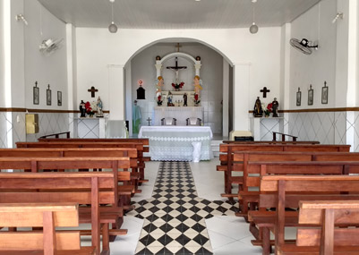 Interior da Igreja da Gamboa do Morro