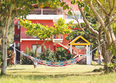 Fachada da Pousada BoraBora - Morro de São Paulo
