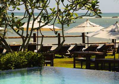 Piscina com vista mar da Pousada Villa dos Corais - Morro de São Paulo