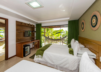 Apartamento Master na Pousada Passárgada - Morro de São Paulo