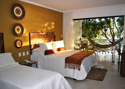 Apartamento Triplo da Pousada Passárgada - Morro de São Paulo